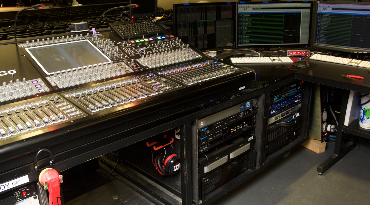 MADIface USB FOH use with Blue Man Group