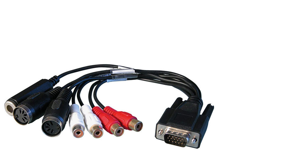 Cable distribuidor analógico, no balanceado
