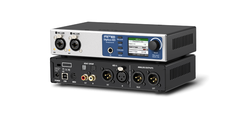 Digiface AES | bus-powernd USB 2 Audio Interface - RME Audio