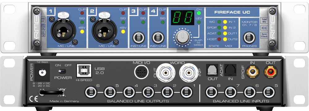 Fireface UC - RME Audio Interfaces | Format Converters | Preamps 